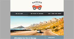 Desktop Screenshot of bangercarhire.co.za